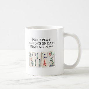 mahjong Liebhaber Tasse
