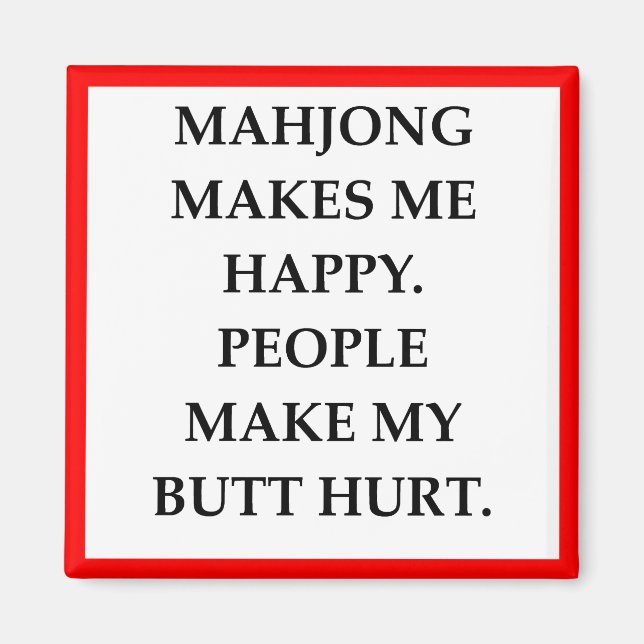 MAHJONG MAGNET (Vorne)