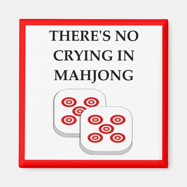 MAHJONG MAGNET (Vorne)
