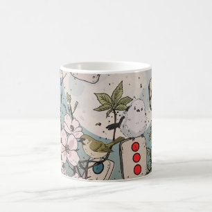 Mahjong Mondaufgang Kaffeetasse