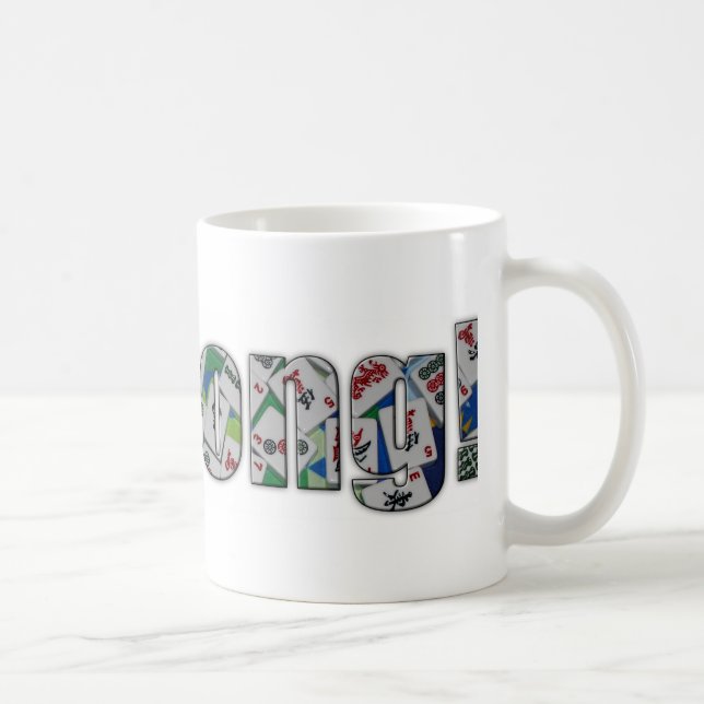 Mahjong Mug Kaffeetasse (Rechts)