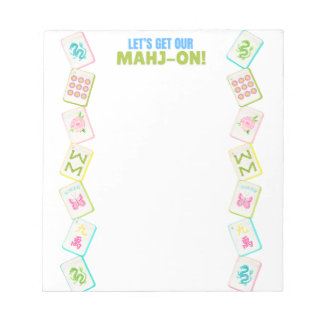MAHJONG NOTIZBLOCK