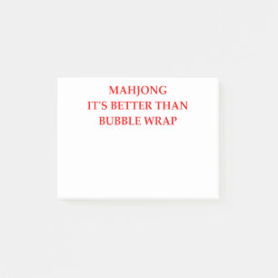 MAHJONG POST-IT KLEBEZETTEL