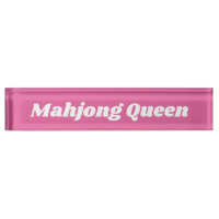 Mahjong Queen in Bright Pink