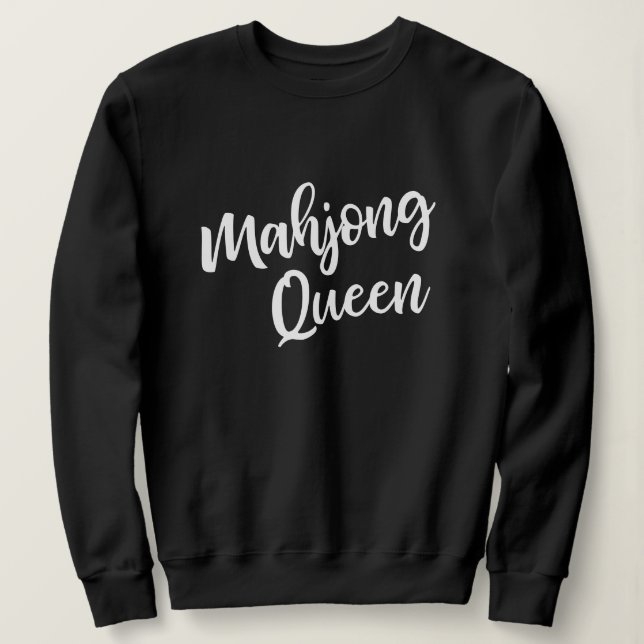 Mahjong Queen Sweatshirt (Design vorne)
