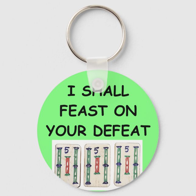 MAHJONG SCHLÜSSELANHÄNGER (Vorderseite)