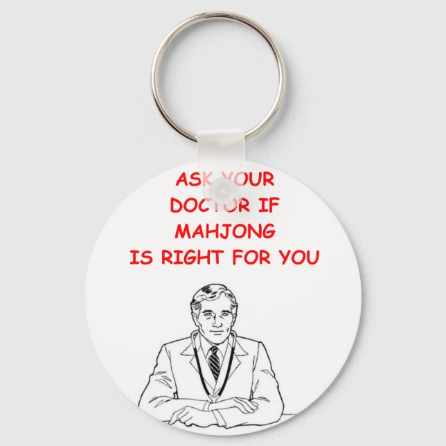 MAHJONG SCHLÜSSELANHÄNGER (Vorderseite)