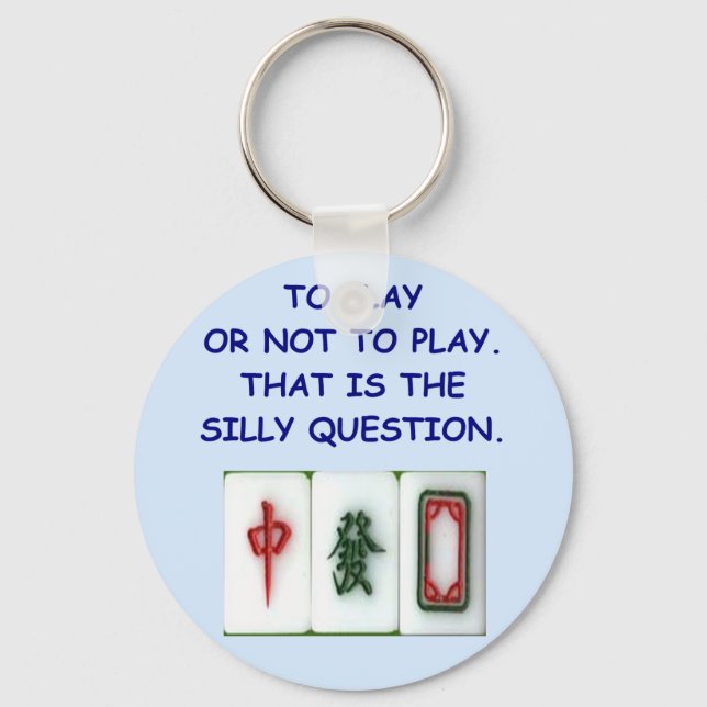 Mahjong Schlüsselanhänger (Vorderseite)