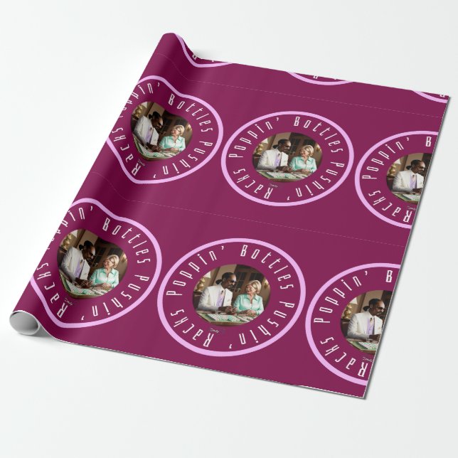 Mahjong Snoop Dogg und Martha Stewart 'Rapping' Geschenkpapier (Ungerollt)