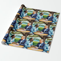 Mahjong Snoop Dogg und Trump Mahj RAPPING Paper