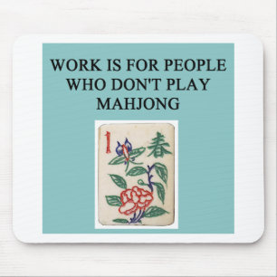 mahjong Spielspieler Mousepad