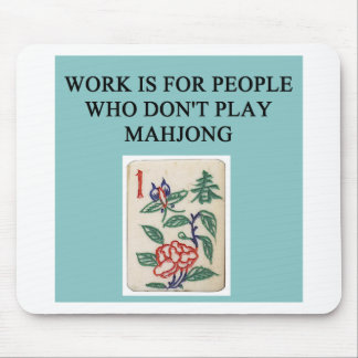 mahjong Spielspieler Mousepad