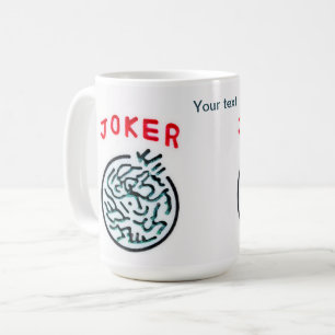 MahJong-Spielsymbol Joker-Kachel Kaffeetasse