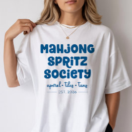Mahjong Spritz Society Cocktail T-Shirt