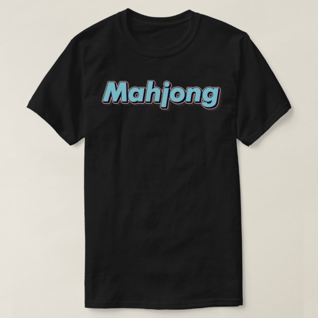 Mahjong T-Shirt (Design vorne)