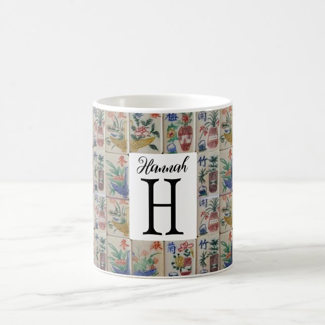 Mahjong-Tasse Kaffeetasse (Mittel)