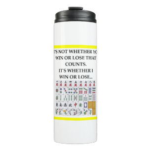Mahjong Thermosbecher