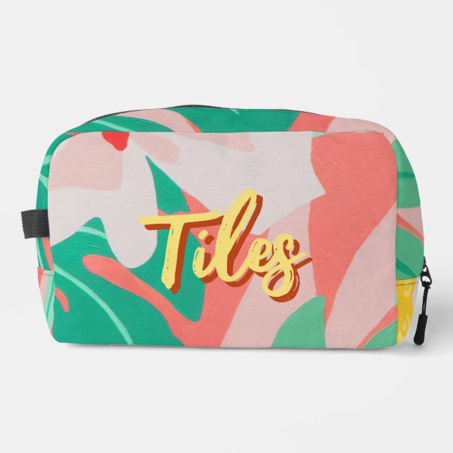 Mahjong Tile Bag Waschbeutel (Vorderseite)