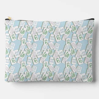 Mahjong Tile Fun große Accessory Pouch Zubehörtasche