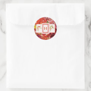 Mahjong Tile Monogram Sticker