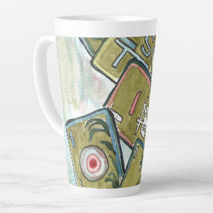 Mahjong Tiles Milchtasse