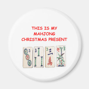 MAHJONG Weihnachten Magnet
