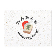 Mahjong-Weihnachtskarte