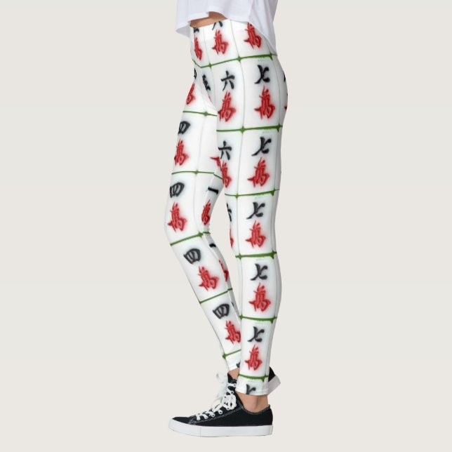 Mahjong White Leggings (Links)
