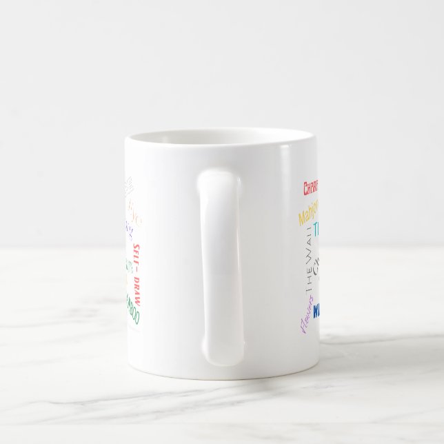 Mahjong Words Cup Kaffeetasse (Henkel)