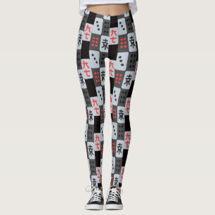 Mahjong Zelt Leggings