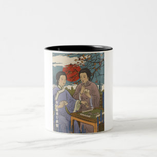 Mahjong Zweifarbige Tasse