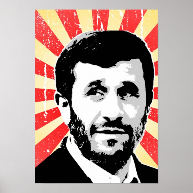 Mahmoud Ahmadinejad Poster (Vorne)