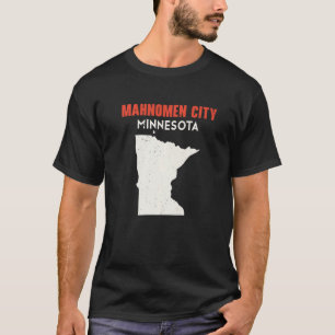 Mahnomen city Minnesota USA Staat America Travel M T-Shirt