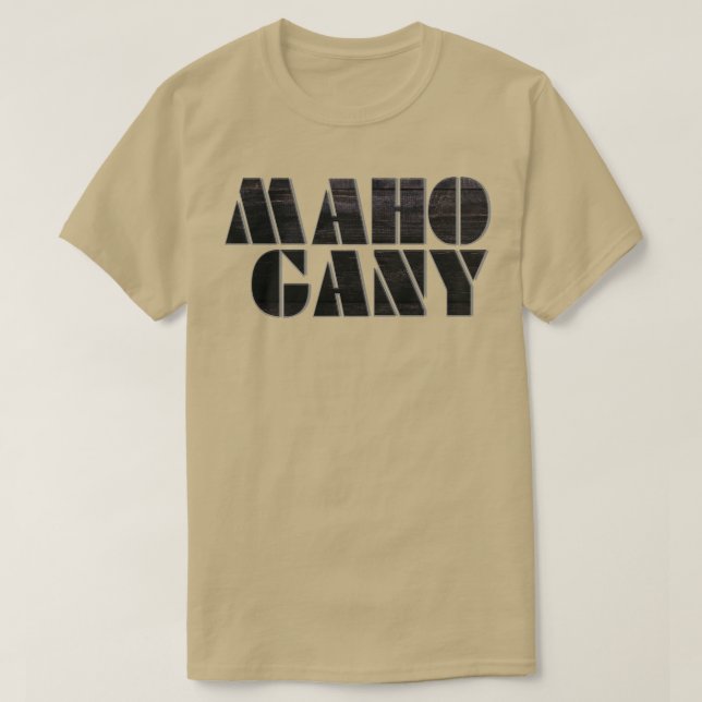 MAHO GANY T-Shirt (Design vorne)