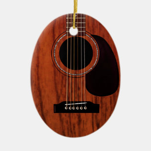Mahogani Top Acoustic Gitarre Keramikornament