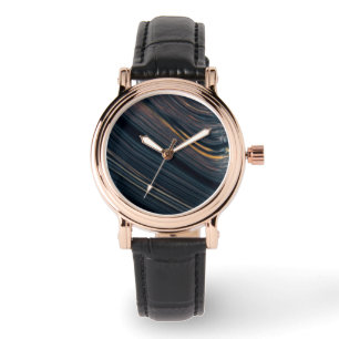 Mahogany Goldsheen Obsidian Armbanduhr