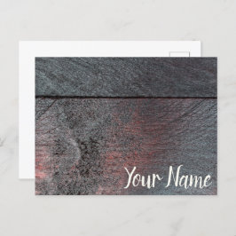 Mahogany wood background used look feiertagspostkarte