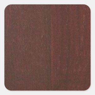 MAHOGANY Wood Finish Kaufen Blank Blanche fügen TE Quadratischer Aufkleber