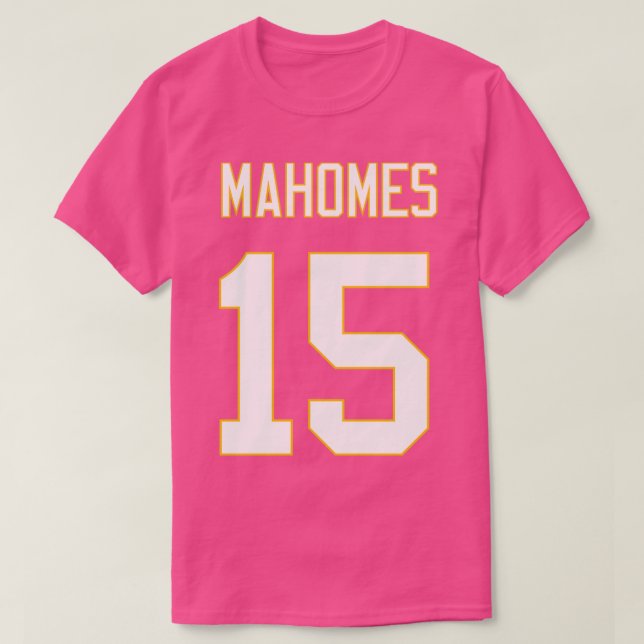 Mahomes 15 GOAT KC  T-Shirt (Design vorne)