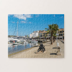 Mahon und Paseo maritimo - Menorca, Spanien Puzzle