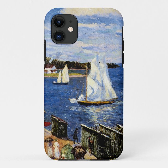 Mahone Bay von William Glackens Case-Mate iPhone Hülle (Rückseite)