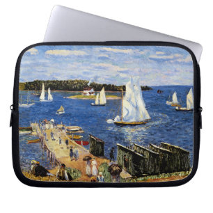 Mahone Bay von William Glackens Laptopschutzhülle