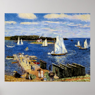Mahone Bay von William Glackens Poster