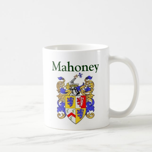 Mahoney Wappen Kaffeetasse (Rechts)
