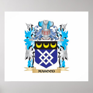 Mahood-Wappen - Familienwappen Poster