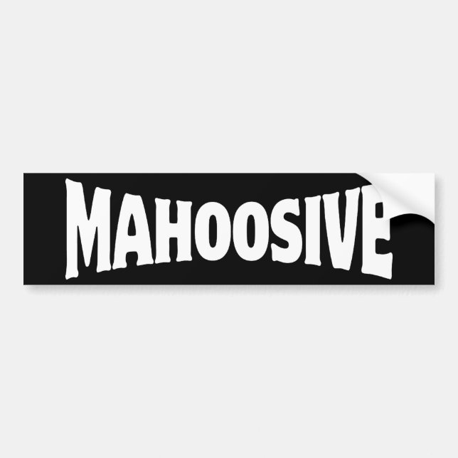 MAHOOSIV AUTOAUFKLEBER (Vorne)