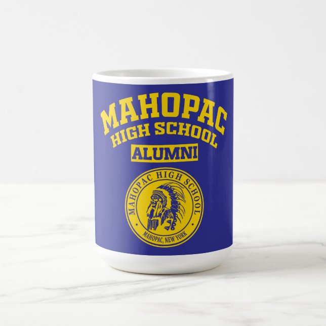Mahopac High School NY Alumni-Tasse Kaffeetasse (Mittel)