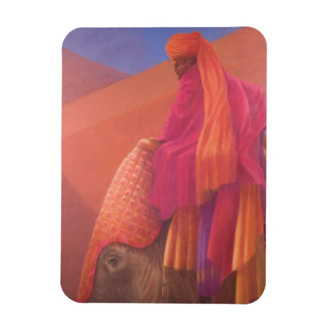 Mahout und Elephant Magnet (Vertikal)