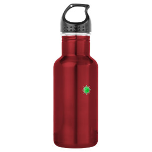 Mährische Sternenreihe - Grün Edelstahlflasche