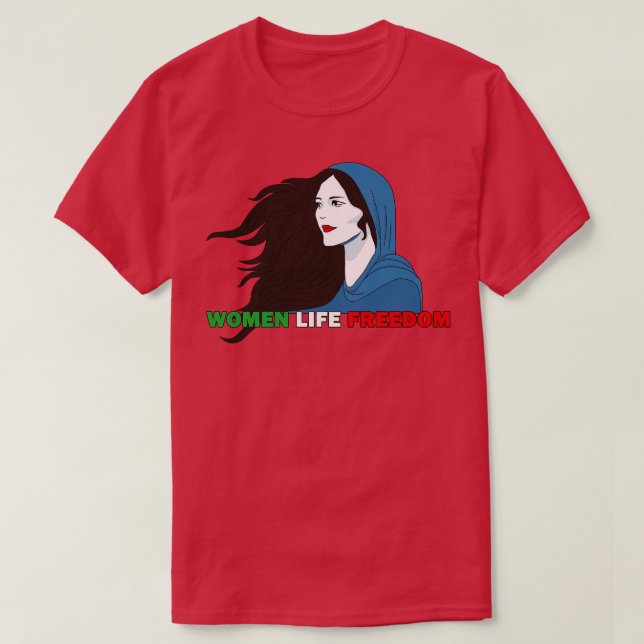 Mahsa Amini 3 T-Shirt (Design vorne)